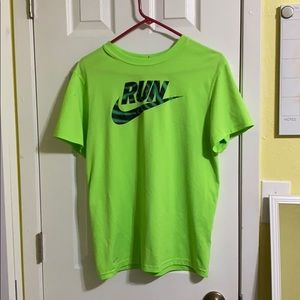 Nike run shirt